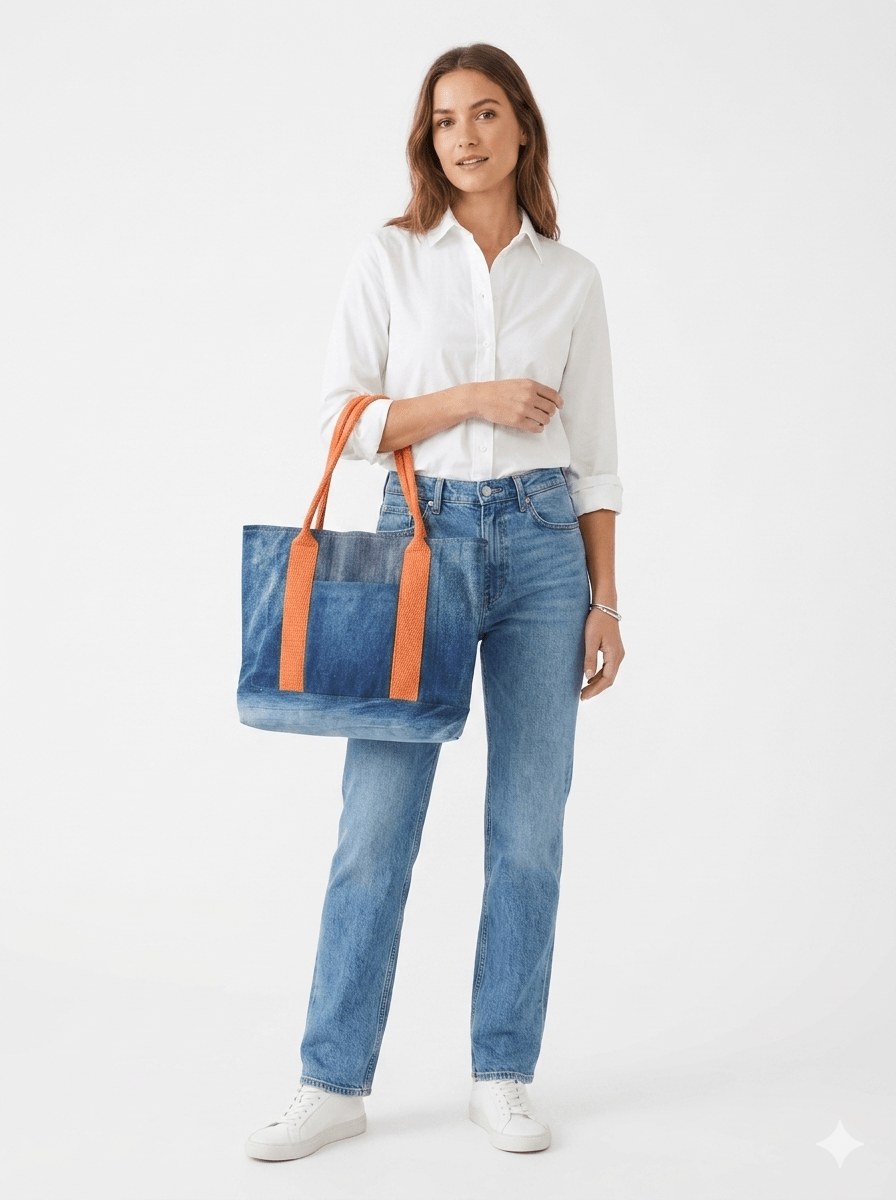 Bolsa alça laranja