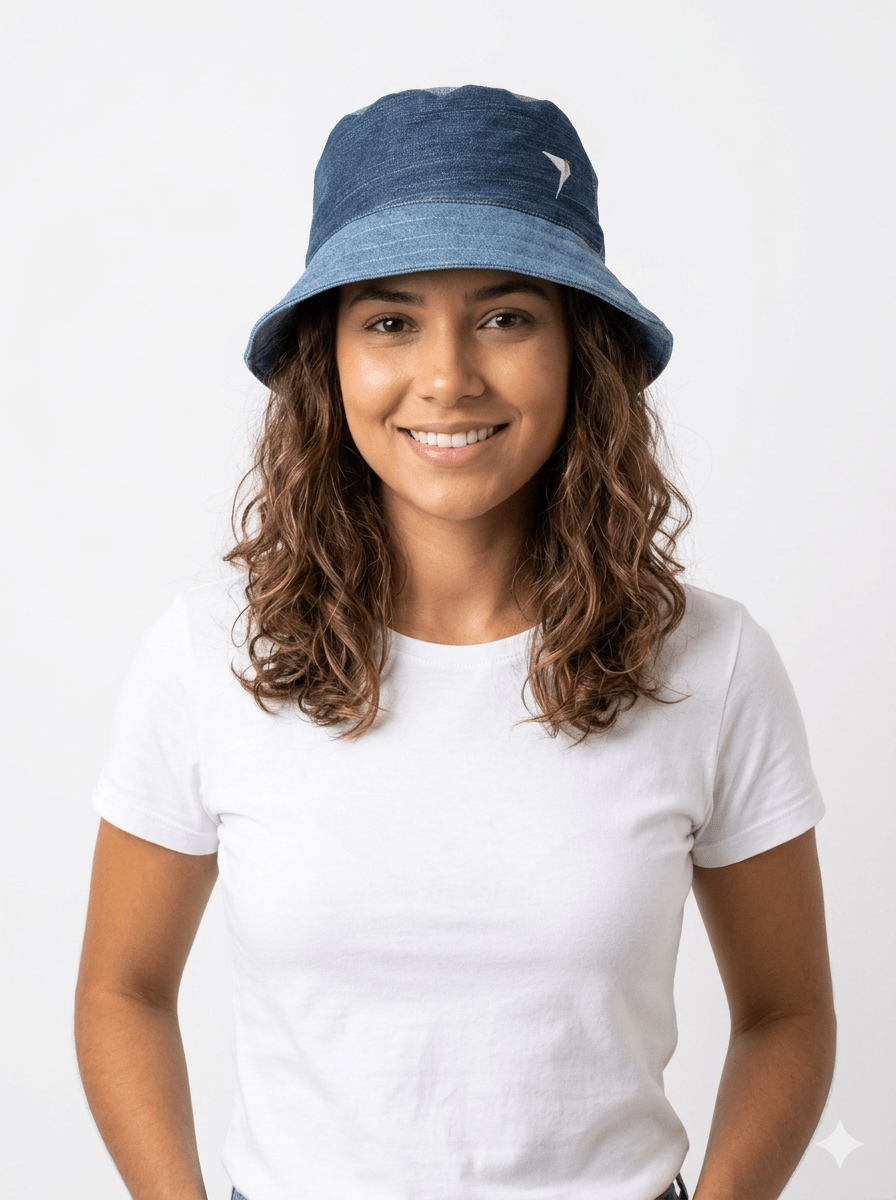 Bucket azul escuro